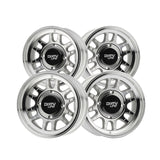 1 X DIRTY LIFE CANYON SPORT SXS 14X7 4-137 106.25 Hub 13 Offset Silver Wheel Rim