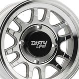 1 X DIRTY LIFE CANYON SPORT SXS 14X7 4-137 106.25 Hub 13 Offset Silver Wheel Rim