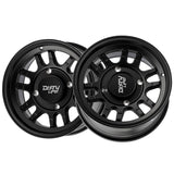 1 X DIRTY LIFE CANYON SPORT SXS 14X7 4-137 106.25 Hub 13 Offset Black Wheel Rim