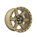 1 X DIRTY LIFE COMPOUND 17X9 6-135 87.1 Hub -12 Offset Beige Wheel Rim