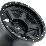 1 X DIRTY LIFE COMPOUND 17X9 5-139.7 108 Hub -12 Offset Black Wheel Rim