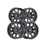 1 X DIRTY LIFE DRIFTER 17X8.5 5-127 78.1 Hub -6 Offset Black Wheel Rim