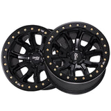 1 X DIRTY LIFE DT-1 17X9 5-127 78.1 Hub -38 Offset Black Wheel Rim