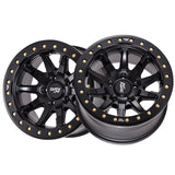 1 X DIRTY LIFE DT-2 20X9 6-135 87.1 Hub 12 Offset Black Wheel Rim