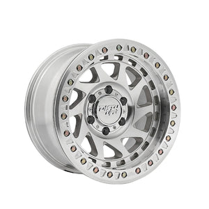 1 X DIRTY LIFE ENIGMA RACE 17X9 6-135 87.1 Hub -38 Offset Silver Wheel Rim