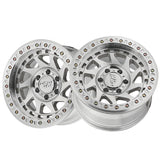 1 X DIRTY LIFE ENIGMA RACE 17X9 6-139.7 106 Hub -12 Offset Silver Wheel Rim