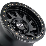 1 X DIRTY LIFE ENIGMA RACE 17X9 6x139.7 106 Hub -38 Offset Matte Black Wheel Rim