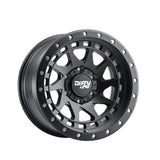 1 X DIRTY LIFE ENIGMA 17X9 6-139.7 106 Hub -12 Offset Black Wheel Rim