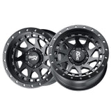 1 X DIRTY LIFE ENIGMA 17X9 6-139.7 106 Hub -12 Offset Black Wheel Rim