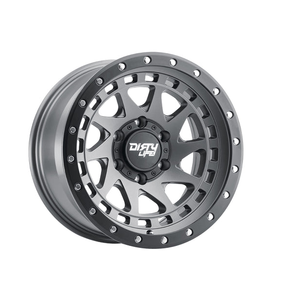 1 X DIRTY LIFE ENIGMA 17X9 5-127 71.5 Hub -12 Offset Black Wheel Rim