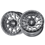 1 X DIRTY LIFE ENIGMA 17X9 5-127 71.5 Hub -12 Offset Black Wheel Rim