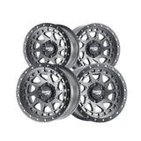 1 X DIRTY LIFE ENIGMA 17X9 5-127 71.5 Hub -38 Offset Black Wheel Rim