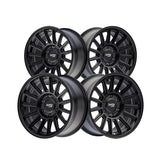 1 X DIRTY LIFE JOURNEY 17X8.5 6-139.7 106 Hub 0 Offset Black Wheel Rim