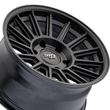 1 X DIRTY LIFE JOURNEY 17X8.5 6-139.7 106 Hub 0 Offset Black Wheel Rim
