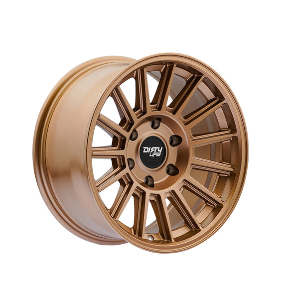 1 X DIRTY LIFE JOURNEY 17X8.5 6-139.7 106 Hub 0 Offset Bronze Wheel Rim