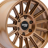 1 X DIRTY LIFE JOURNEY 17X8.5 5-127 78.1 Hub 0 Offset Bronze Wheel Rim