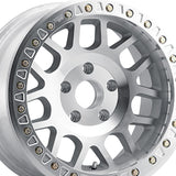 1 X DIRTY LIFE MESA RACE 17X9 6-139.7 106 Hub -12 Offset Silver Wheel Rim