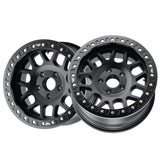 1 X DIRTY LIFE MESA RACE 17X9 6-139.7 106 Hub -12 Offset Black Wheel Rim