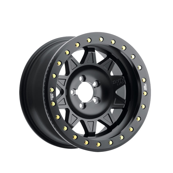 1 X DIRTY LIFE ROADKILL RACE 17X9 6-135 87 Hub -14 Offset Black Wheel Rim