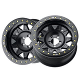 1 X DIRTY LIFE ROADKILL RACE 17X9 8-165.1 130.8 Hub -14 Offset Black Wheel Rim