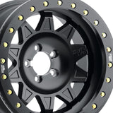 1 X DIRTY LIFE ROADKILL RACE 17X9 8-165.1 130.8 Hub -14 Offset Black Wheel Rim