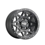 1 X DIRTY LIFE THEORY 16X8 5-114.3 72.6 Hub 0 Offset Black Wheel Rim