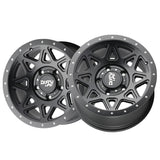 1 X DIRTY LIFE THEORY 16X8 5-114.3 72.6 Hub 0 Offset Black Wheel Rim