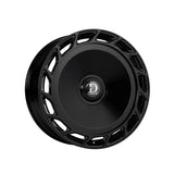1 X Dolce Luxury Bigboy 24X10 Blank 73.1 Hub 6.88 Offset Glossy Black Wheel Rim