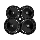 1 X Dolce Luxury Bigboy 24X10 Blank 73.1 Hub 6.88 Offset Glossy Black Wheel Rim