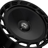 1 X Dolce Luxury Bigboy 24X10 Blank 73.1 Hub 6.88 Offset Glossy Black Wheel Rim