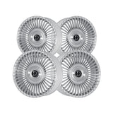 1 X Dolce Luxury Trento 24X10 5X112/114.3 73.1 Hub 7.08 Offset Glossy Sliver Brush Face Wheel Rim