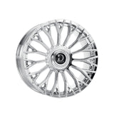 1 X Dolce Luxury Roma 22X9 5X112/114.3 73.1 Hub 6.38 Offset Chrome Wheel Rim