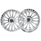1 X Dolce Luxury Roma 22X9 5X112/114.3 73.1 Hub 6.38 Offset Chrome Wheel Rim