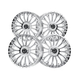 1 X Dolce Luxury Roma 24X10 Blank 73.1 Hub 6.48 Offset Chrome Wheel Rim