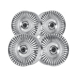 1 X Dolce Luxury Trento 24X9 5X112/120 73.1 Hub 6.09 Offset Chrome Wheel Rim