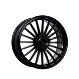 1 X Dolce Performance Ghost 19X8.5 5X112 66.56 Hub 5.85 Offset Gloss Black Wheel Rim