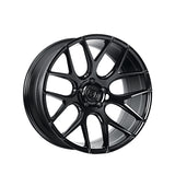 1 X Dolce Performance Monza 20x8.5 5x120 72.56 Hub 5.85 Offset Gloss Black Wheel Rim