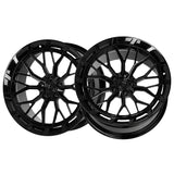 1 X Dolce Performance Magari 22X9 5X112 66.56 Hub 6.18314960629921 Offset Gloss Black Wheel Rim