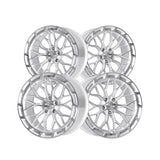 1 X Dolce Performance Magari 22X10.5 5X115 72.6 Hub 0 Offset Gloss Silver  Wheel Wheel Rim