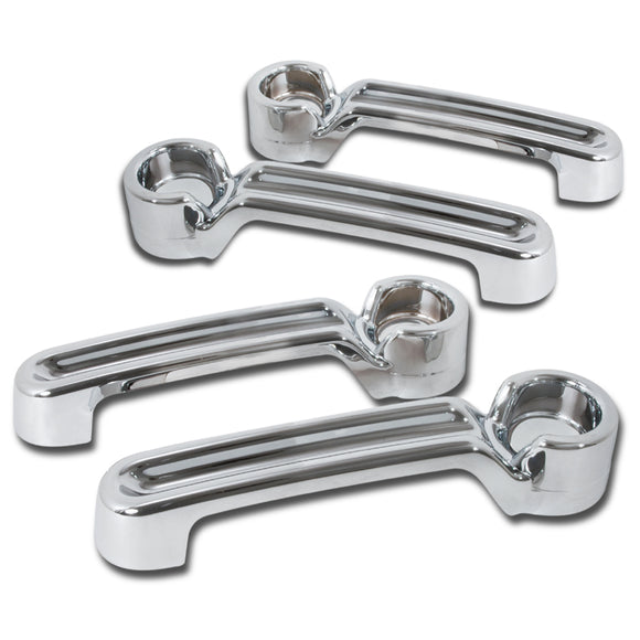 Coolstuffguru Compatible with Dodge Nitro Jeep Liberty Jeep Wrangler Chrome Door Handle Cover Trims