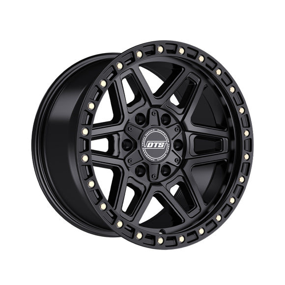 1 X Dropstars Trail Series 602SB 20X10 5X5.00 78.1 Hub -19 Offset Satin Black Wheel Rim