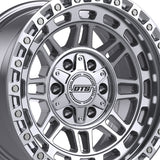 1 X Dropstars Trail Series 603MS 20X9 8X170 125.2 Hub +00 Offset Machined and Silver Wheel Rim