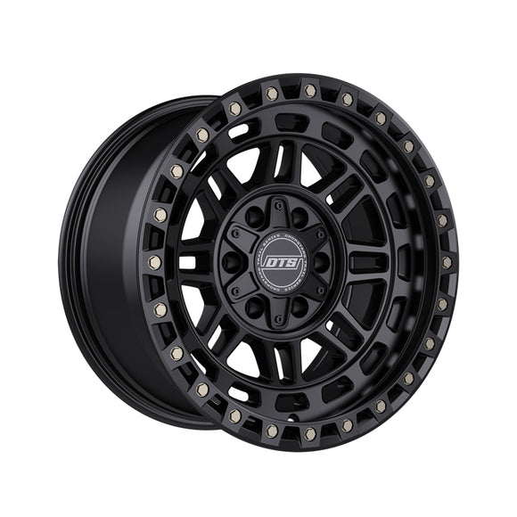 1 X Dropstars Trail Series 603SB 17X9 8X170 125.2 Hub +00 Offset Satin Black Wheel Rim