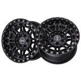 1 X Dropstars Trail Series 603SB 17X9 5X5.00 78.1 Hub -12 Offset Satin Black Wheel Rim