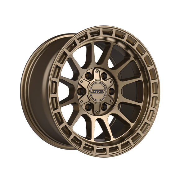 1 X Dropstars Trail Series 606BZ 17X8.5 8X6.50 125.2 Hub +00 Offset Satin Bronze Wheel Rim