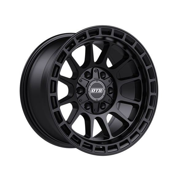 1 X Dropstars Trail Series 606SB 17X8.5 8X170 125.2 Hub +00 Offset Satin Black Wheel Rim