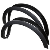 Coolstuffguru Compatible with Ford F150 Styleside Factory Style Wheel Covers Fender Flares Black