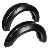 Coolstuffguru 4PC Front + Rear Smooth Paintable Pocket Rivet Style Fender Flares Compatible with Ford F150 Styleside 2004-2008