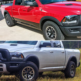 Coolstuffguru Fender Flares Compatible with 2009-2018 Dodge Ram 1500