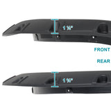 Coolstuffguru Textured Style Bolt-On Pocket Fender Flares Cover Compatible with Dodge Ram 2500 3500 2019-2021 L+R Pair Assembly